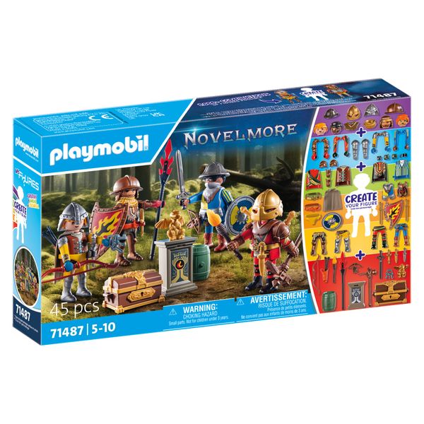 Playmobil Novelmore - My Figures: Knights of Novelmore Playset - 45 Piece
