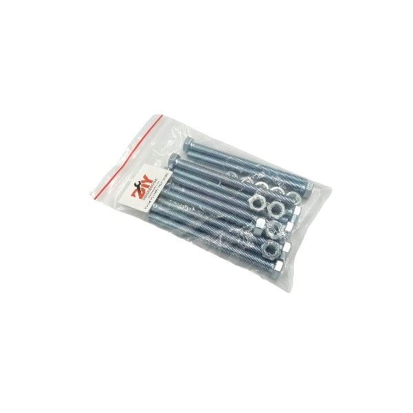 8X100Mm Hex Full Threaded Bolts &amp; Nuts image