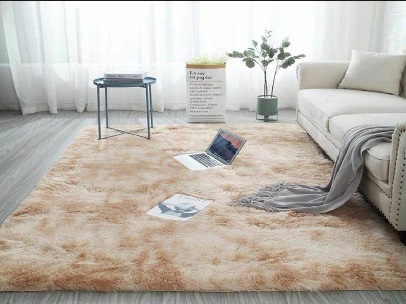 Shaggy Fluffy Carpet/Rug 2tone Shop Today. Get it Tomorrow