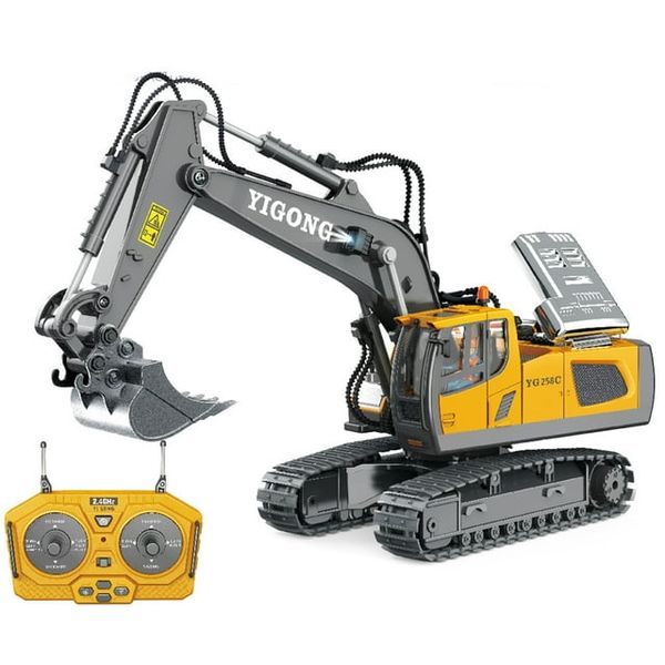 Remote Control Engineering Car Excavator Bulldozer Dump Truck Toy