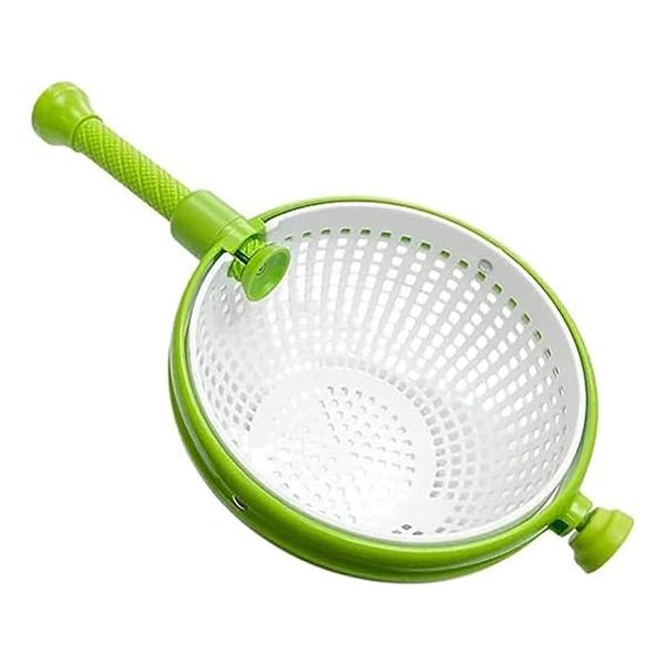 2-in-1 Collapsible Salad Spinner And Colander
