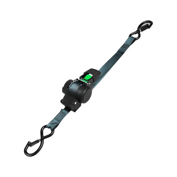Auto Retractable Ratchet Strap Long 3M S Hooks for Boat Fixing Trailers