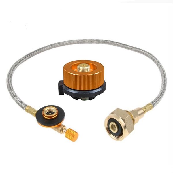 Outdoor Camping Gas Stove Propane Refill Adapter