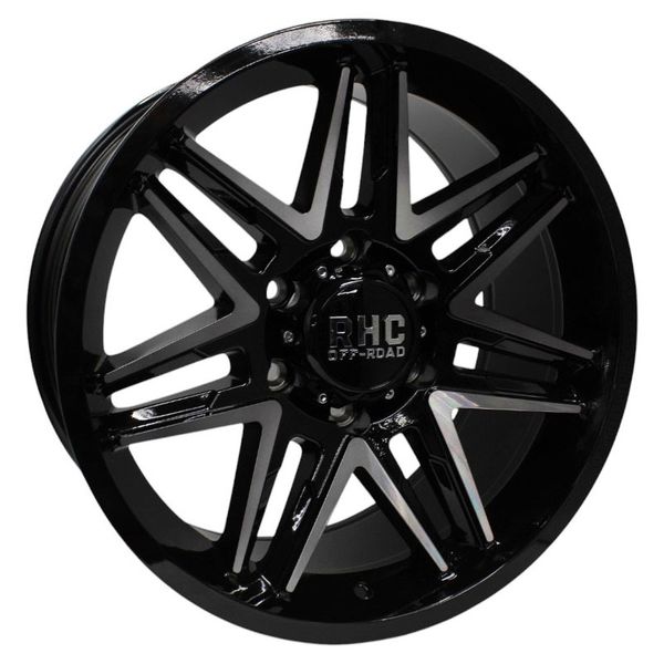 18" Rim - Boulder 6/139 Alloy Mag Wheels - Black - Set of 4