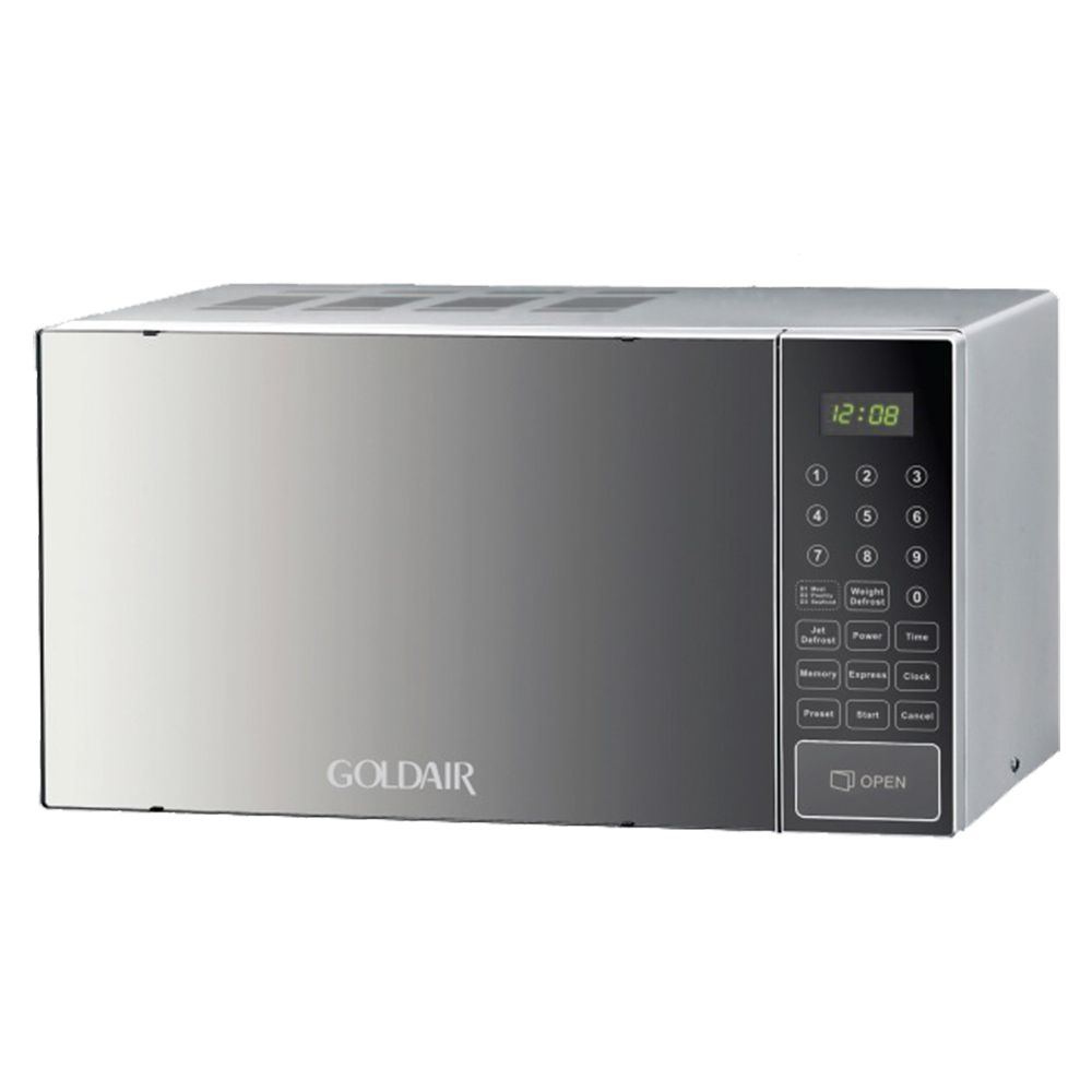 Goldair 30L Microwave Oven - Silver -GMO-30E