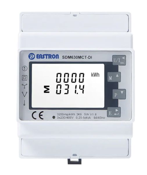 Eastron Three Phase Multifunction Energy Meter