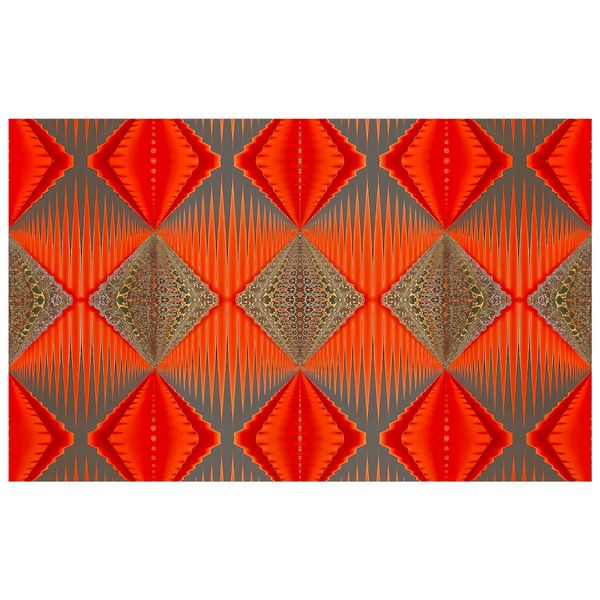 Tribal Diamonds Rectangle Tablecloth