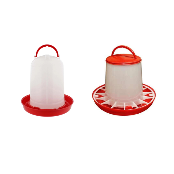 Poultry Drinker and Feeder Combo - 1kg &amp; 750ml