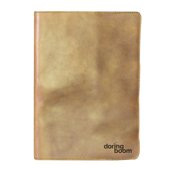 A4 Genuine Leather sleeve for a notebook - Men's