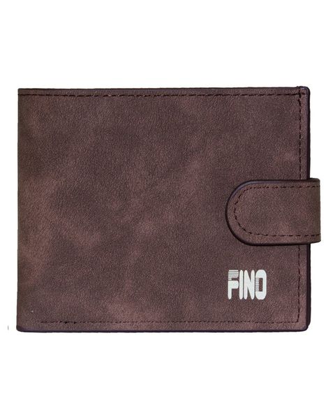 Fino SK-LS096 Faux Leather Washed Design Card Wallet with Box