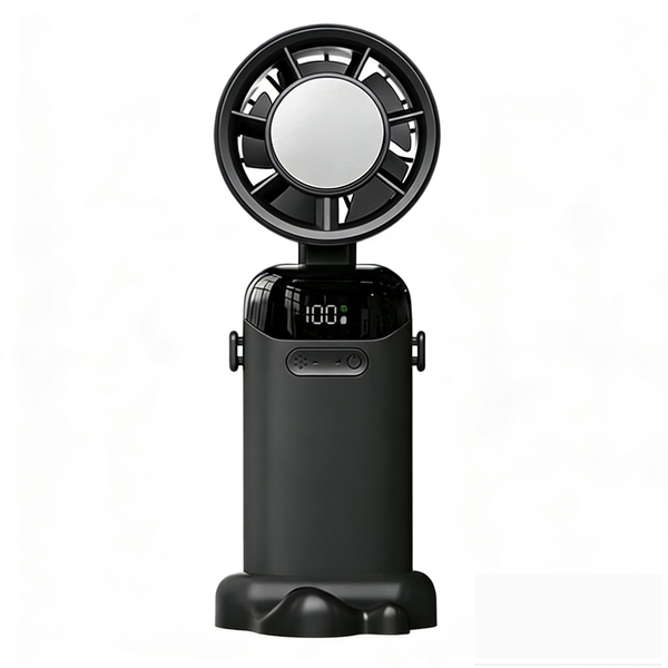 Mini USB Portable Handheld Fan,Extreme Ice Cooling Plate,Led Display