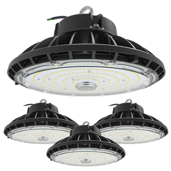 Toshiba Industrial UFO Highbay LED Light IP65 100W Cool White 4000K-4 Pack