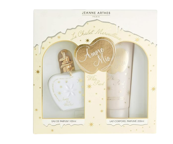 Jeanne Arthes Amore Mio White Pearl 100ml Eau de parfum+ 200ml Body Lotion