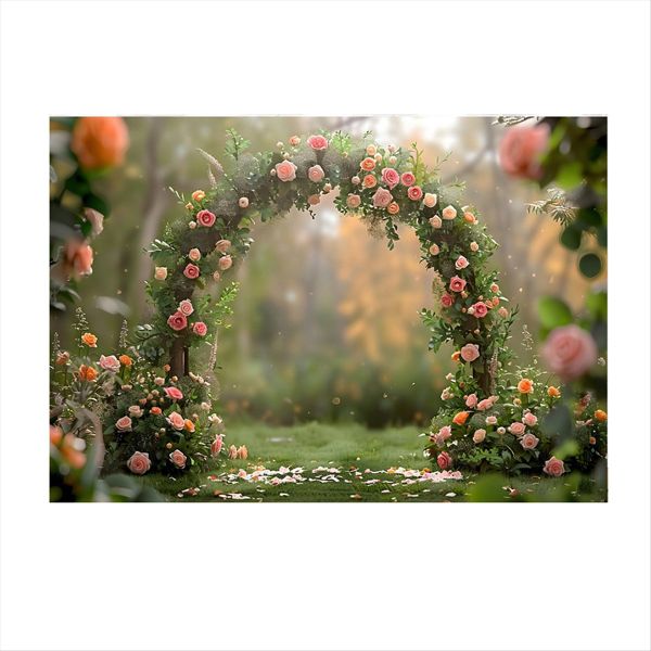Scenery Wedding 3D Party Holiday Portrait Photography Backdrops F