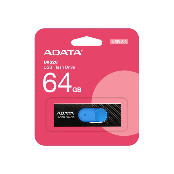 ADATA UV320 USB Flash Drive 64GB - White