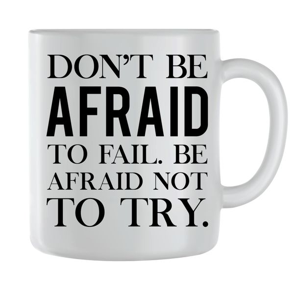 Try Coffee Mugs for Men Women with Motivational Saying Graphic Cup Gift 160