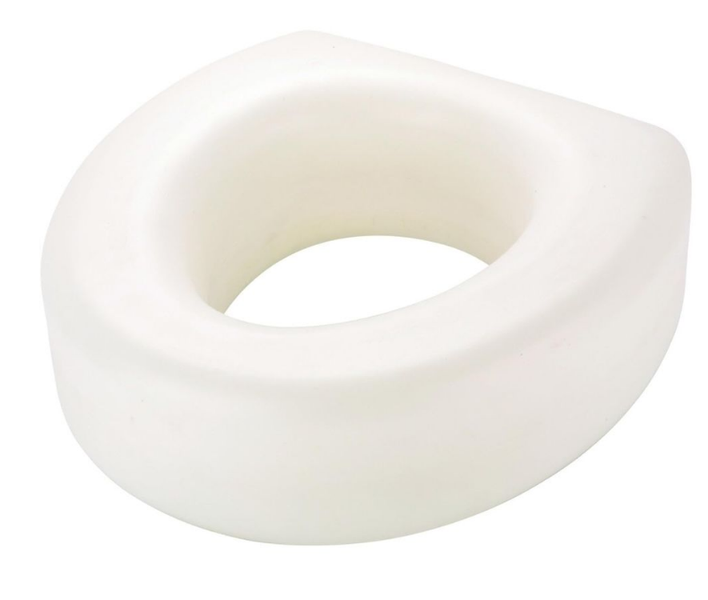 Toilet Seat Riser, Elongated Raised Toilet Seat Adds 11cm to Toilet Height