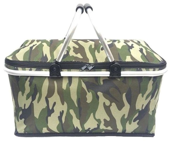 Picnic Basket 47x25x27cm Camouflage