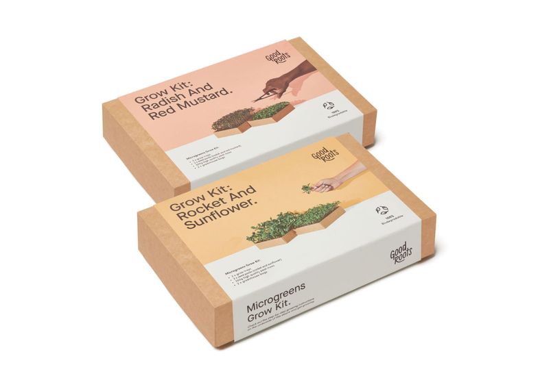 Good Roots Microgreens Grow Kit - Combo Pack - OR2121