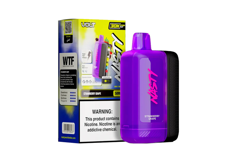 NASTY 30K Volt - Strawberry Grape