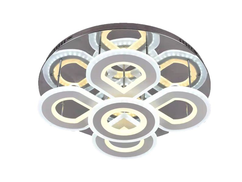 DrLight Morden Circle Design Round Base Chandelier For Deco Indoor
