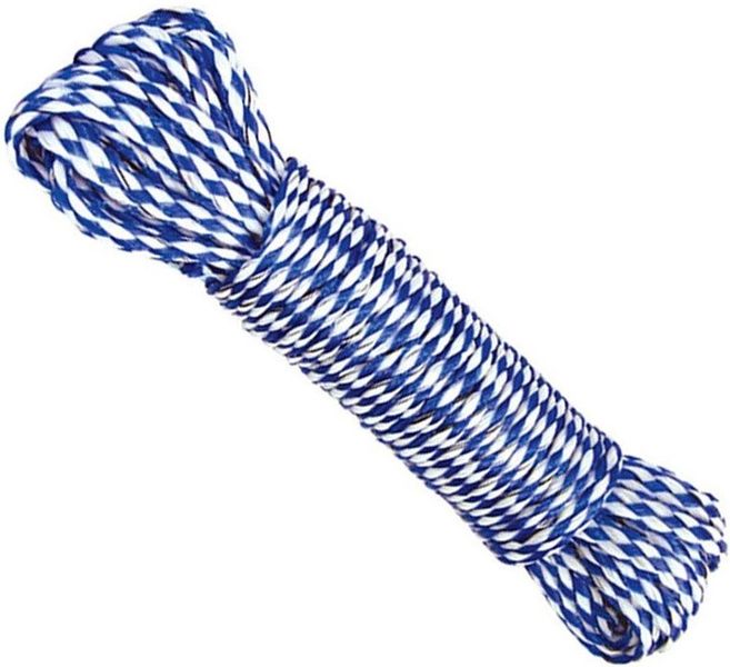 Skyling Ski Rope 8MM X 10M Blue And White - 10m