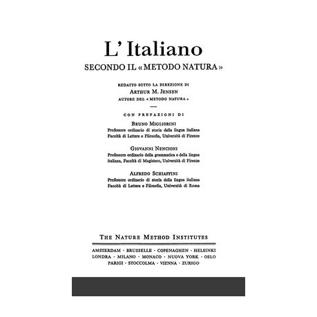 L'italiano secondo il metodo natura | Buy Online in South Africa |  