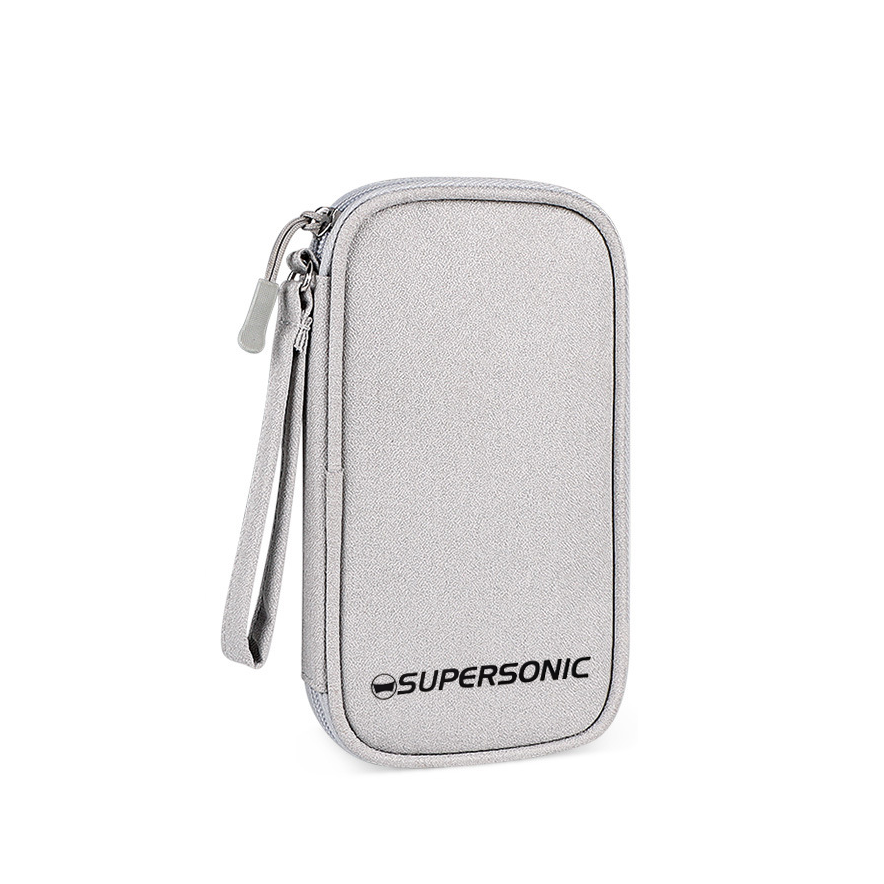 Supersonic Waterproof Travel Cable and Electronic Accessories Organizer Bag