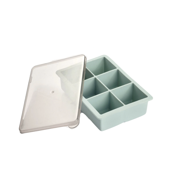 Silicone Large Cube Ice Mould with Lid