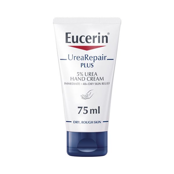 Eucerin UreaRepair Plus 5% Urea Hand Cream for Dry &amp; Rough Skin, 75ml