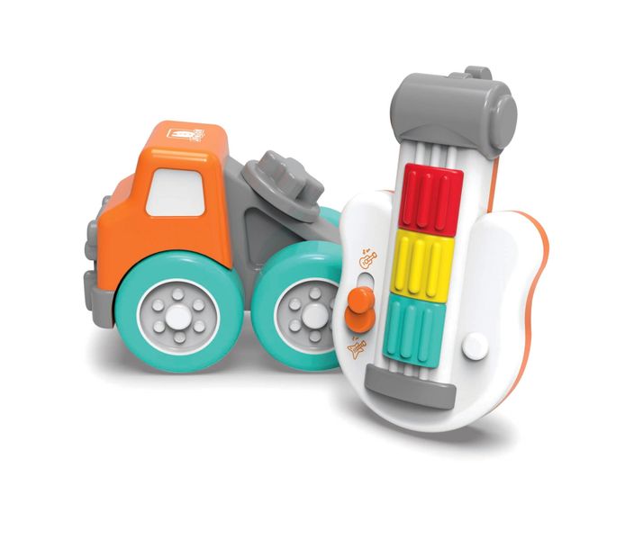 BB Junior Tow truck with Musical Guitar for Toddlers (20cm Long)