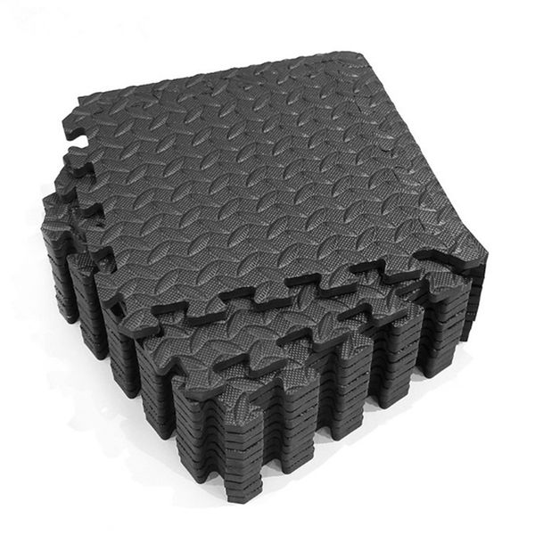 30x30cm Interlocking Foam Exercise Mats Yoga Dance Practice Exercise - 12 Pieces