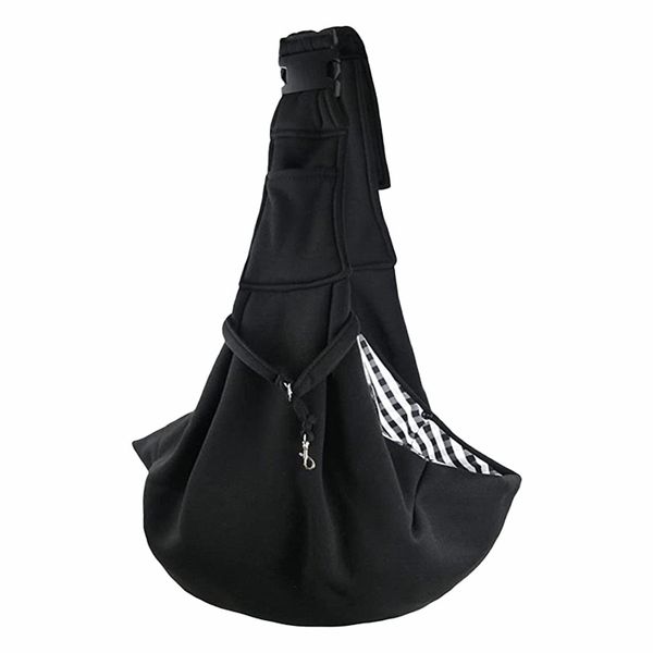 Puppy Carrier Sling Reversible Hands-free Dog Carry Sling for Small Dog