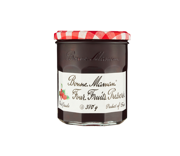 Bonne Maman Four Fruits Jam Glass - 6 x 370g