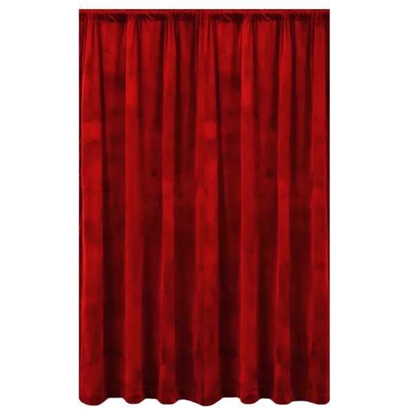100% Blackout Velvet - Red - Taped image