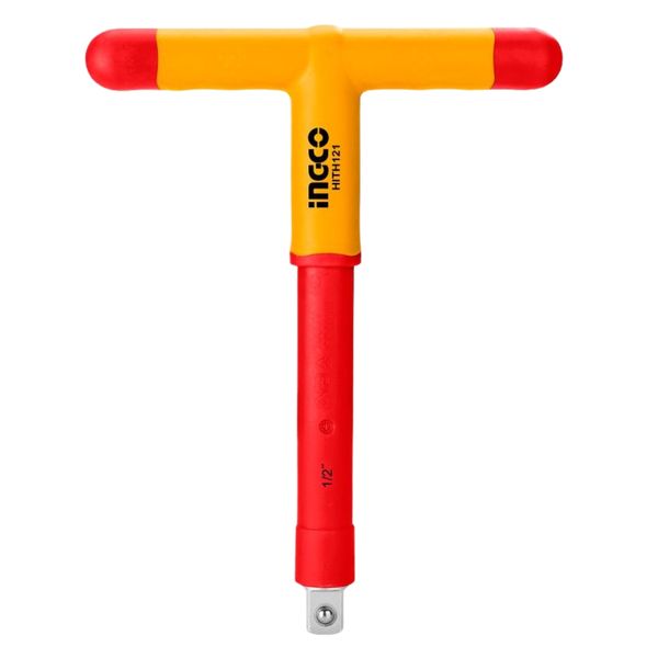 Ingco - 1/2 Insulated T-handle Wrench - 12.7 x 200 x 140 mm