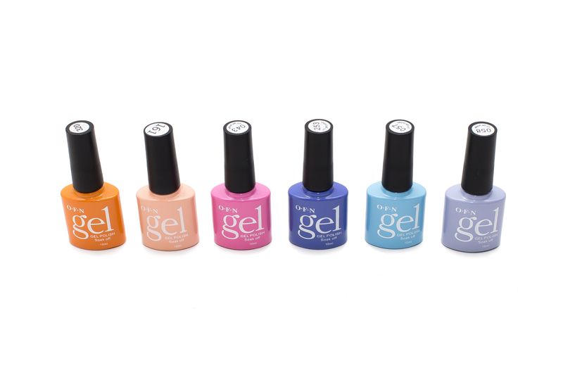 UV Gel Nail Polish Pastel Colour Kit