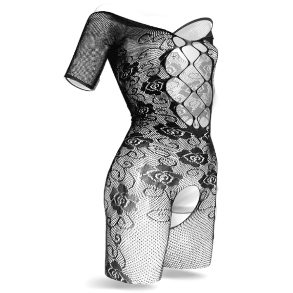 She-Woolf "Avery" - Elegant Noir Hosiery