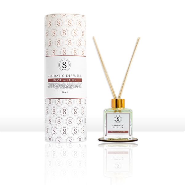 Scentury Roseand Oud Reed Diffuser