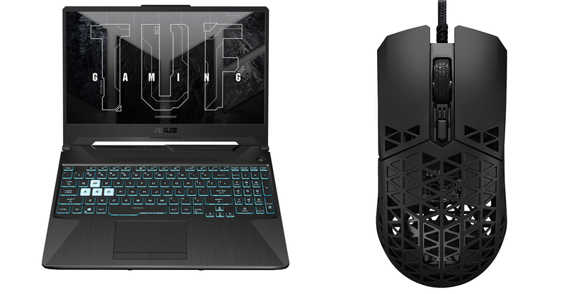 ASUS F15 Core i5 TUF Gaming Laptop With 32GB RAM/1TB SSD &amp; M4 Air Mouse