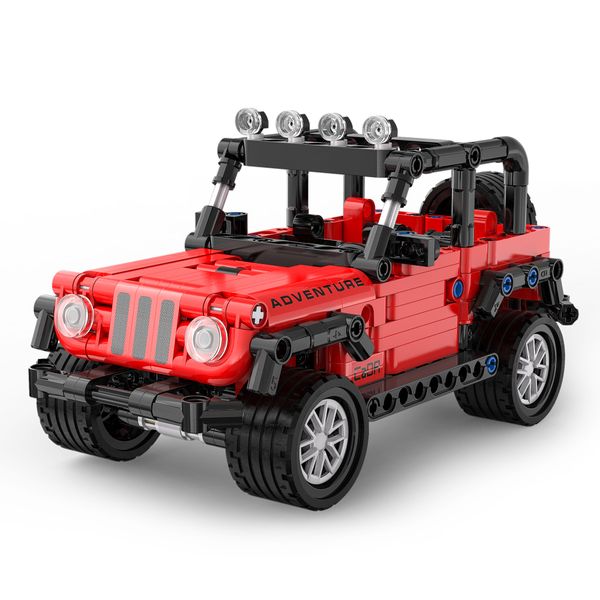 CaDA Tech Adventure Off Roader - Jeep - 312-Piece - 20cm Long