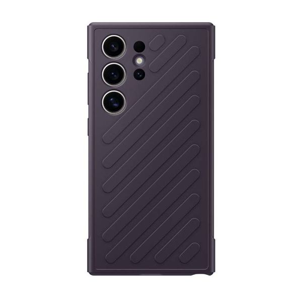Samsung Original Galaxy S24 ULTRA SMAPP Shield Case - Dark Violet