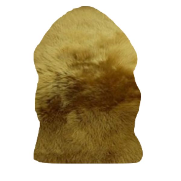 Home Decor Curvy Faux Fur Rug