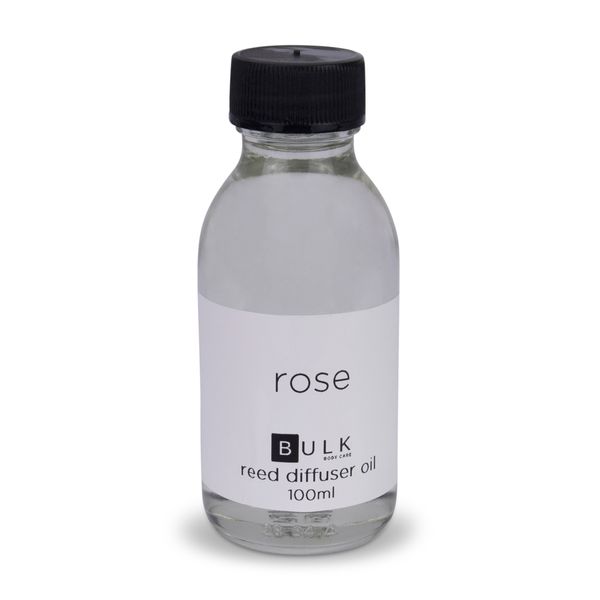 Bulk Body Care - Reed Diffuser Perfume Oil - "Rose" Scented - 100ml
