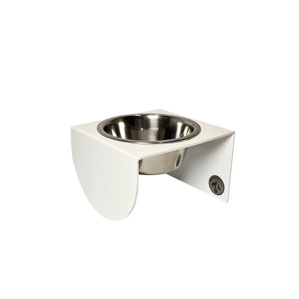 Medium Pet Bowl - White