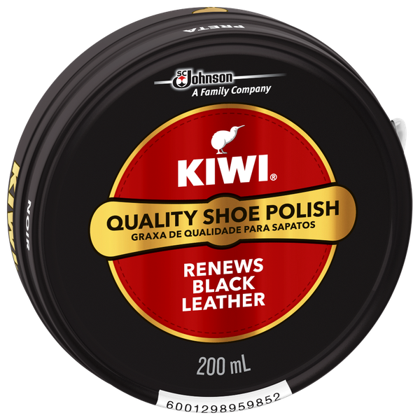 Kiwi Shoe Polish Black 200ml