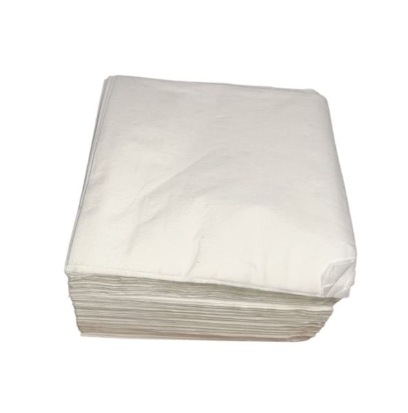 Paper 2 Ply Serviettes 100 Pack - White