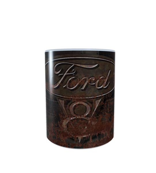 Ford V8 Logo Vintage - Aesthetic - Coffee Mug