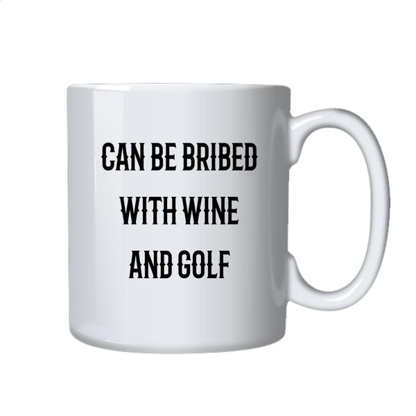Golf Coffee Mug - Best Funny Novelty Gift Idea for Wine Drinkers