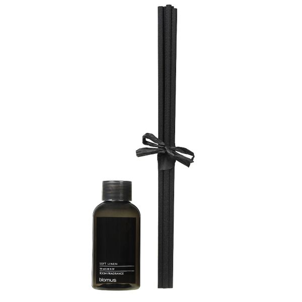 Blomus Fragrance Refill Set in Soft Linen 100ml with 5 Diffuser Sticks